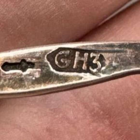 Amsterdam Souvenir Demitasse Spoon 800 Silver With Enamel Coat Of Arms Design - Picture 6 of 7